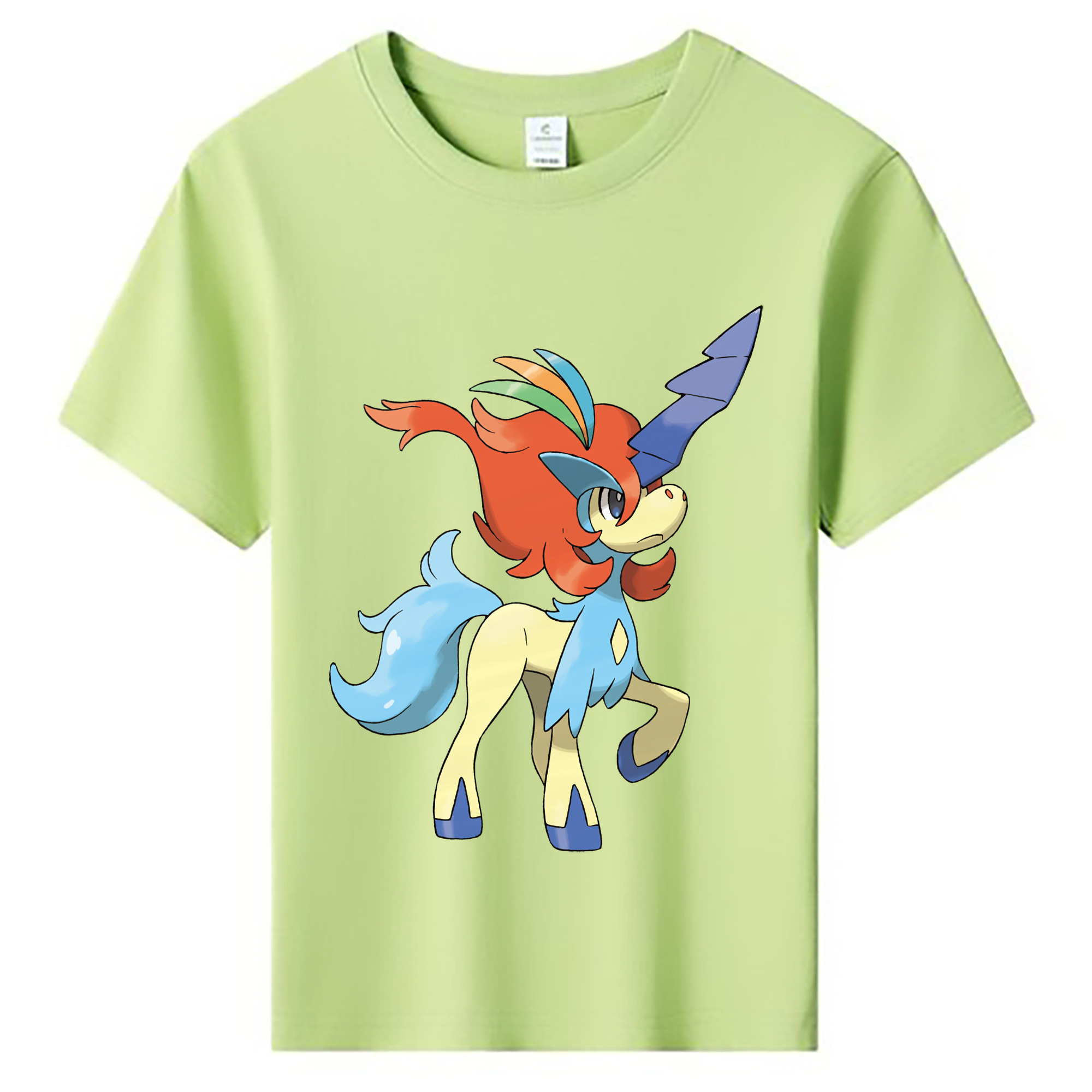 （画像用） ポケットモンスター Pokémon 綿100％キッズTシャツ（フロントプリント）